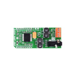 MIKROE-2477 : 2x5W AMP click - ampli 2 x 5 W - TDA7491LP