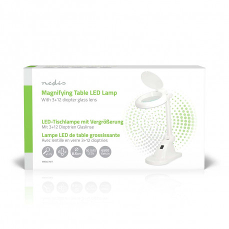Lampe loupe de table MAGLE1WT Lampe loupe de table MAGLE1WT