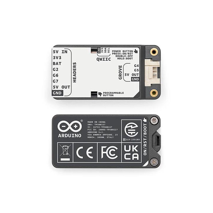 Détail dues broches du module Arduino Nesso N1