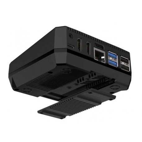 Trappe d'accès pour disque M.2 NVMe PCIe sur le boitier Argon ONE V3 Trappe d'accès pour disque M.2 NVMe PCIe sur le boitier Argon ONE V3