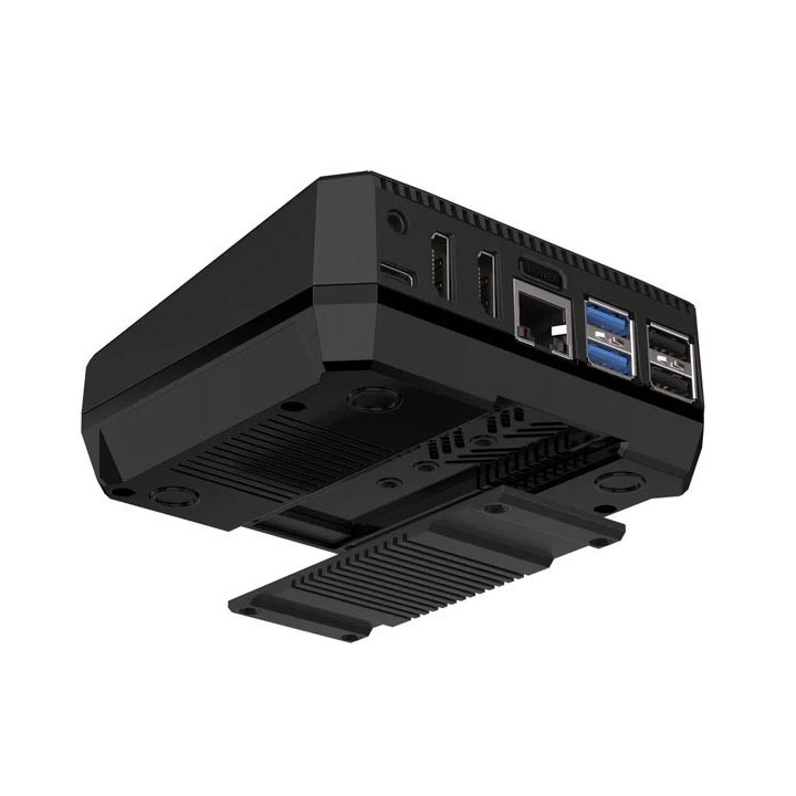 Trappe d'accès pour disque M.2 NVMe PCIe sur le boitier Argon ONE V3