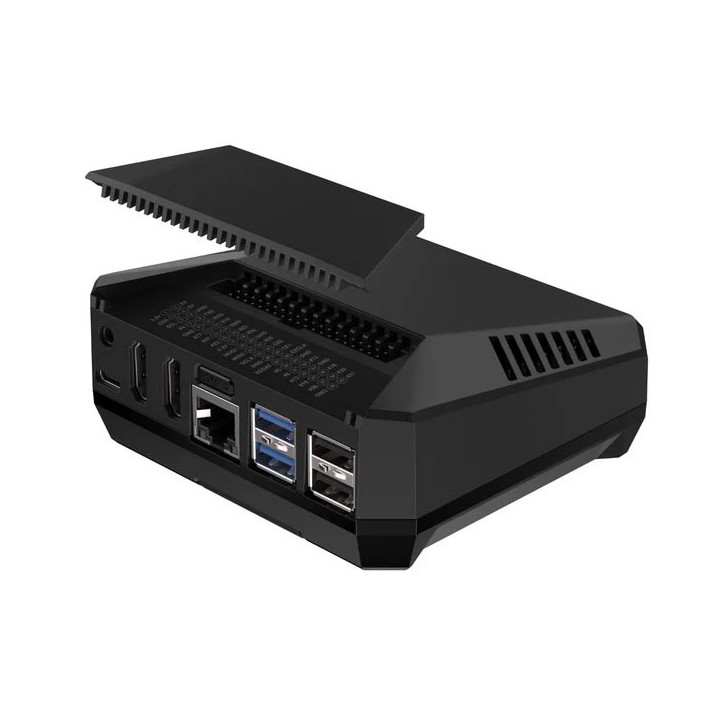 Couvercle magnétique pour accès au GPIO de votre Pi 5 sur le boitier Argon ONE V3