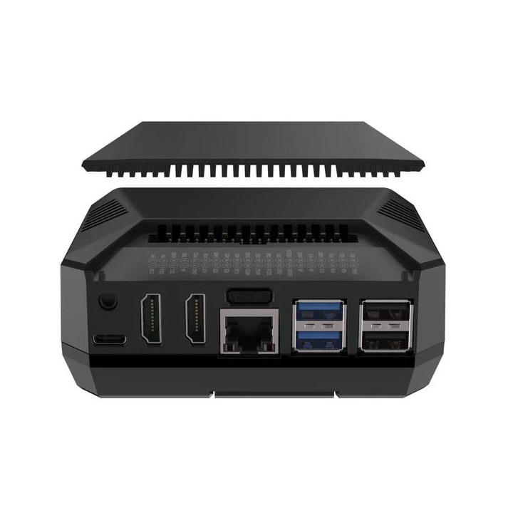 Port d'extension accessible sur le sur le boitier Argon ONE V3 pour Raspberry Pi 5