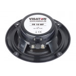 FR 10 WP – Haut-parleur à encastrer noir 4 Ohms résistant aux intempéries