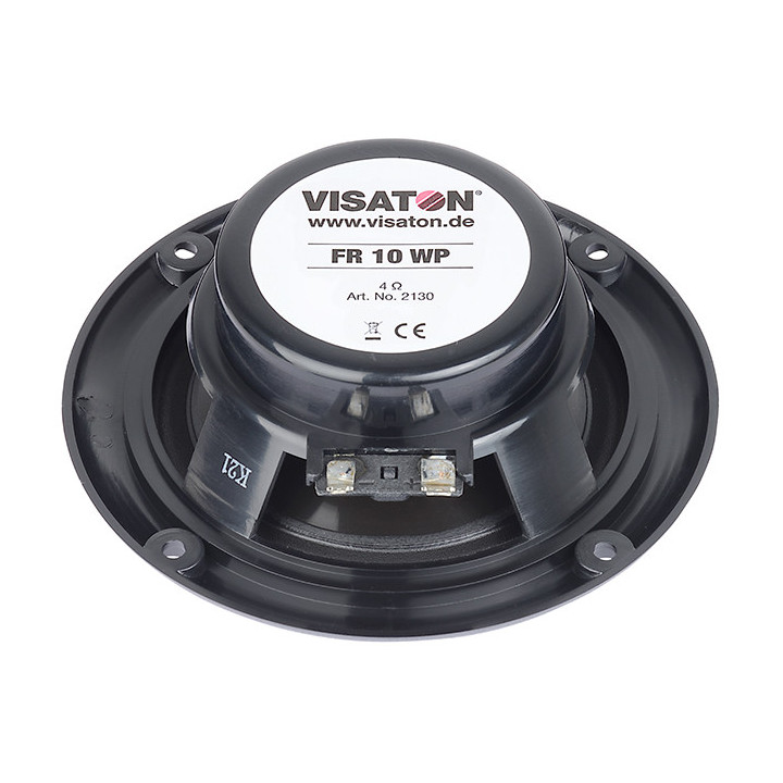 Haut-parleur étanche noir 10 cm (4") FR 10 WP 4 Ohm
