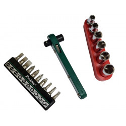 Clé à cliquet double porte embout