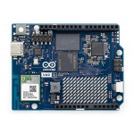 Vue de dessus de la carte Arduino UNO Q ABX00162