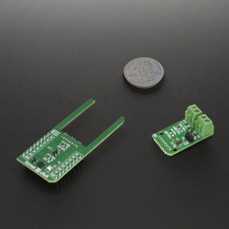 Découpe Snap Click du module capteur current 17 click MIKROE-6819