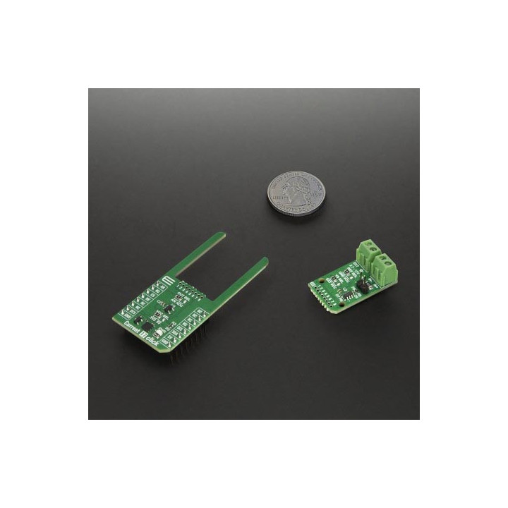 Découpe Snap Click du module capteur current 17 click MIKROE-6819
