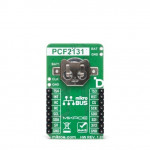 Vue arrière du module horloge temps réel RTC 25 click MIKROE-6855