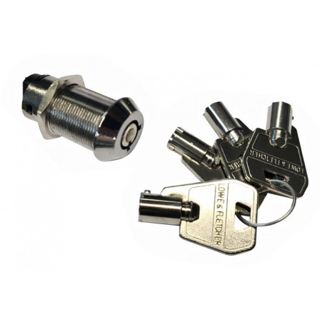 Interrupteur unipolaire à clefs M/A à pompe