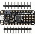 Feather M4 Express avec ATSAMD51 avec ses connecteurs