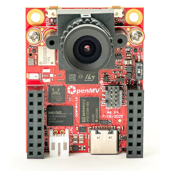 Caméra intelligente OpenMV OMV-N6 vue de face