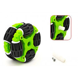 Roue omnidirectionnelle économique 58 mm à rouleaux