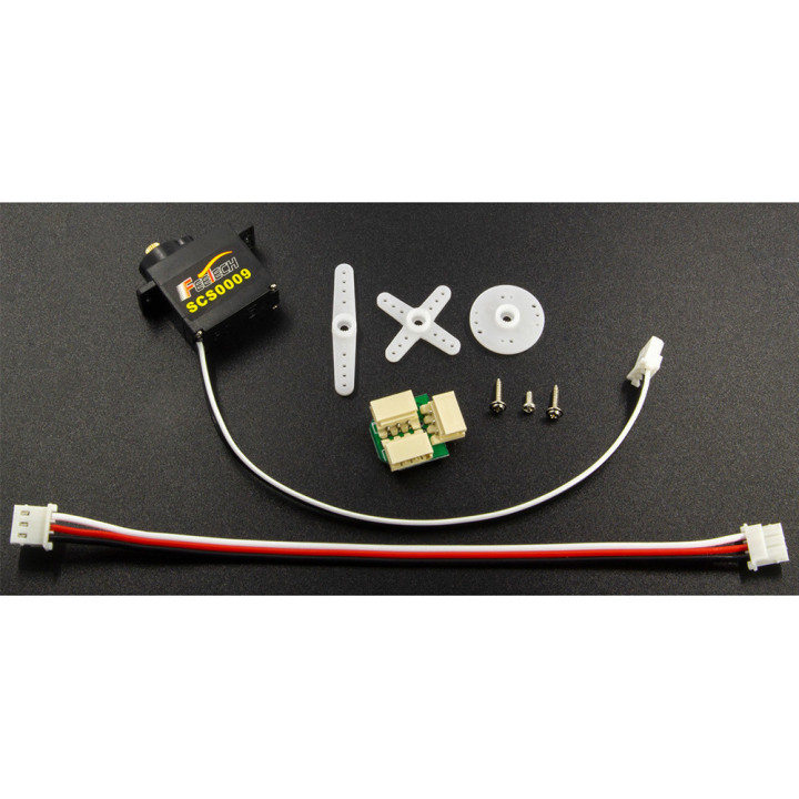 Accessoires livré avec le Servomoteur Feetech SCS0009
