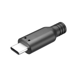 Connecteur USB C mâle à souder avec capot
