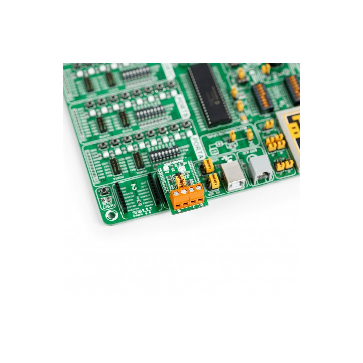 Exemple d'utilisation de l'interface RS485 Click