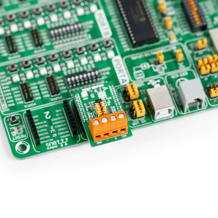 Exemple d'utilisation de l'interface RS485 Click - AD485