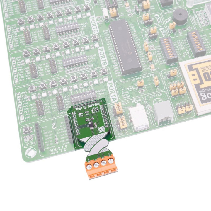 Exemple d'utilisation de l'interface RS485 2 Click - MAX3471