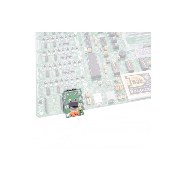 Exemple d'utilisation de l'interface RS485 Isolator click