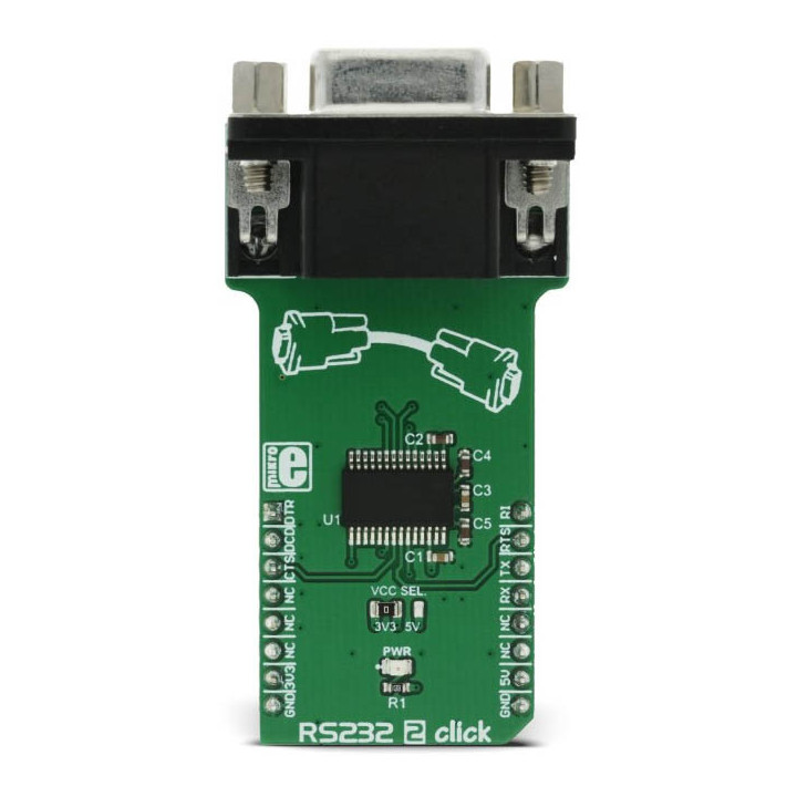 Interface RS232 2 click MAX3237E - MIKROE-2897