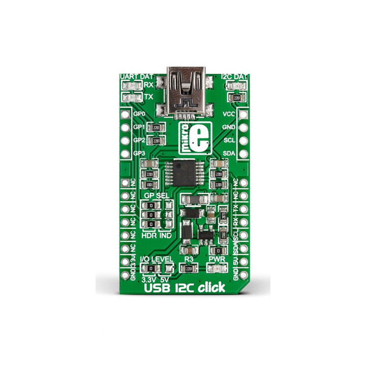 Détail du module USB I2C click - MIKROE-1985