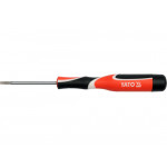 Tournevis plat précision tête 3mm avec tête pivotante