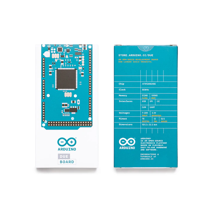 Boite de la carte Arduino® Due A000062