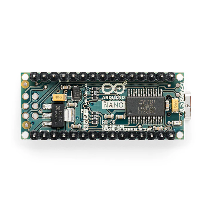 Vue de dessous de la carte Arduino® Nano 3.0 A000005