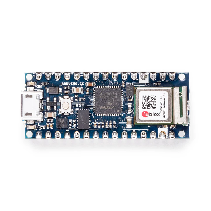 Vue de dessus de la carte Arduino® Nano 33 IoT ABX00032
