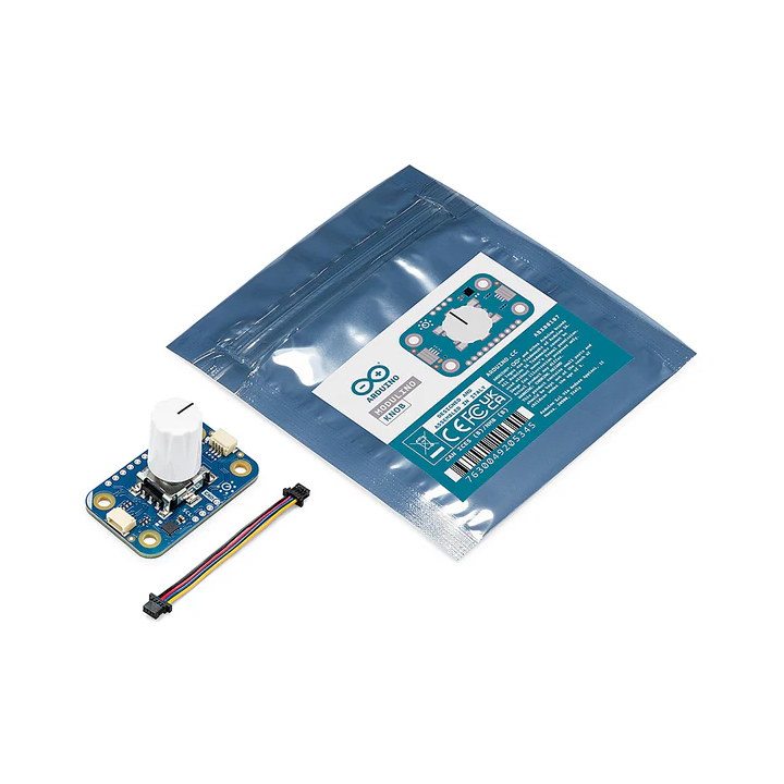 Détail de contenu module Arduino Modulino Knob ABX00107