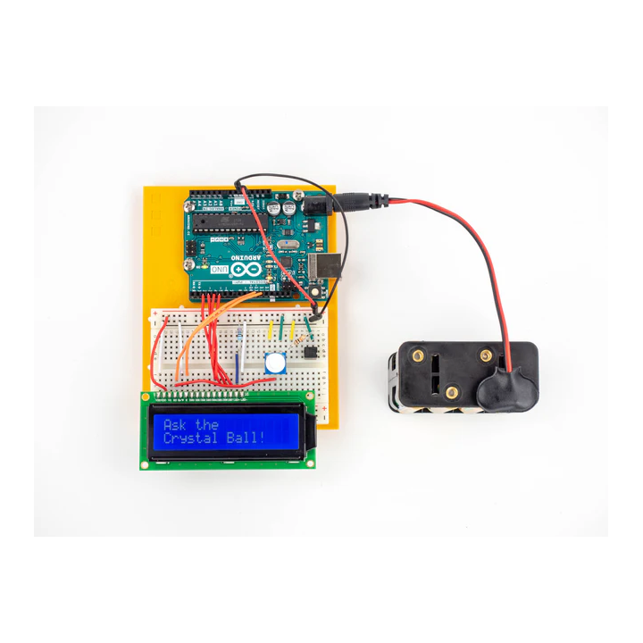Autre exemple de réalisation du starter kit Arduino® officiel K02007 en Français
