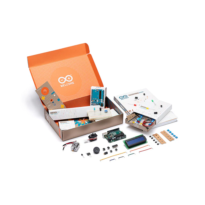Ouverture du starter kit Arduino® officiel K02007 en Français