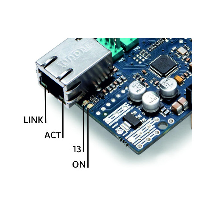 Détail du module Ethernet Shield 2 pour Arduino® A000024