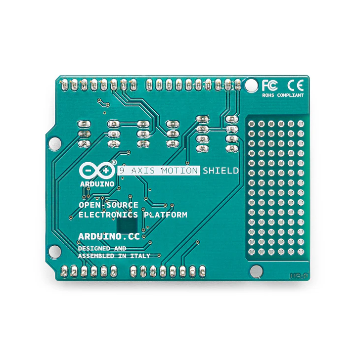 Arrière du Shield Arduino 9 DOF A000070