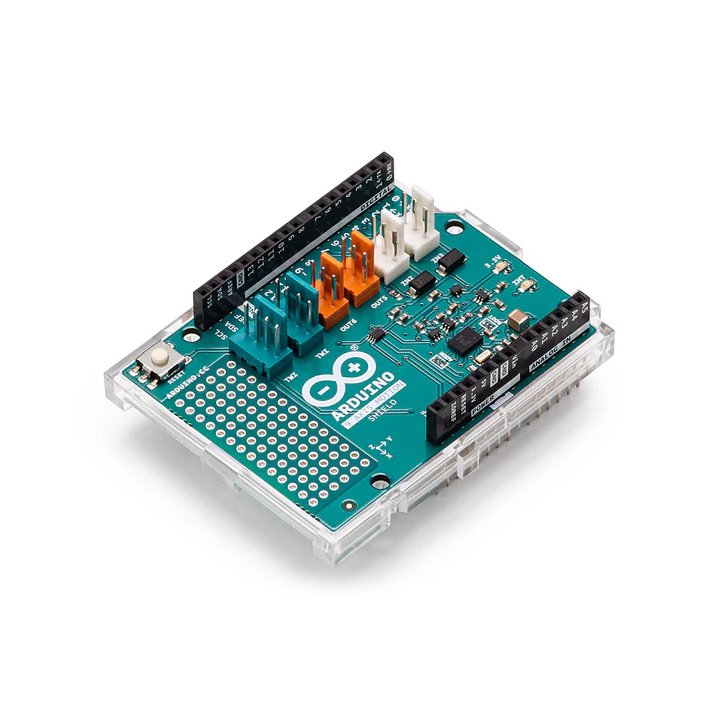 Vue de côté du Shield Arduino 9 DOF A000070