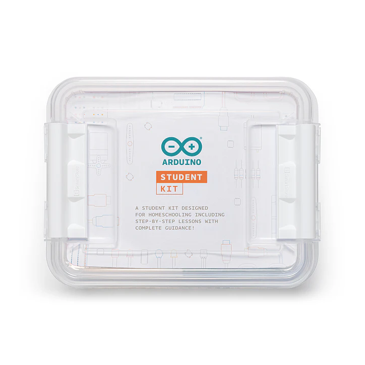 Vue du dessus de la boite du Starter Kit Etudiant AKX00025
