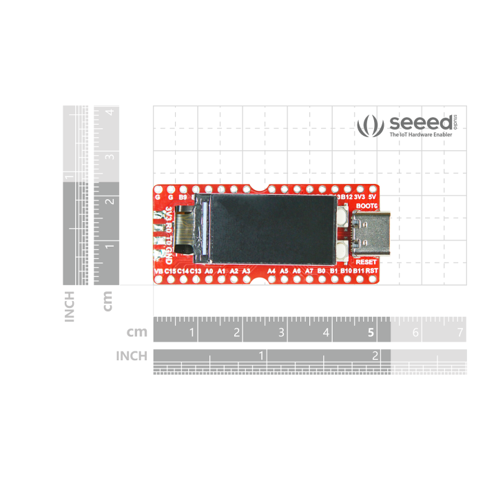 Dimensions de la carte Sipeed Longan Nano 102991302