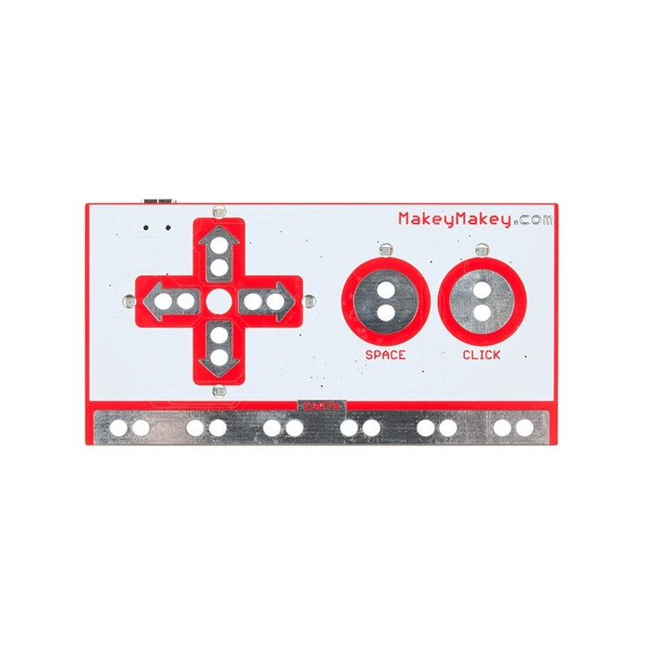 Vue sur la platine du Starter-kit Makey Makey