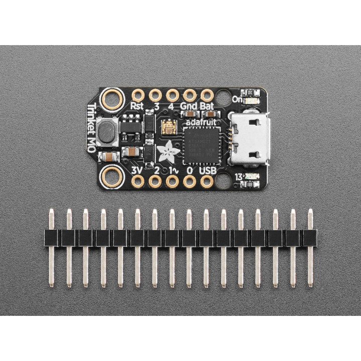 Le module Trinket M0 ADA3500 et son connecteur