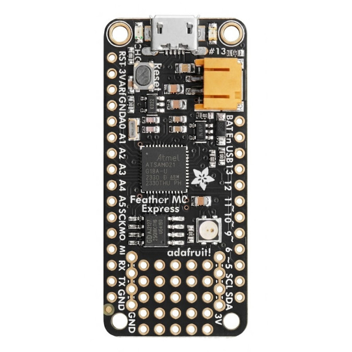 Vue de face du module Feather M0 Express ADA3403