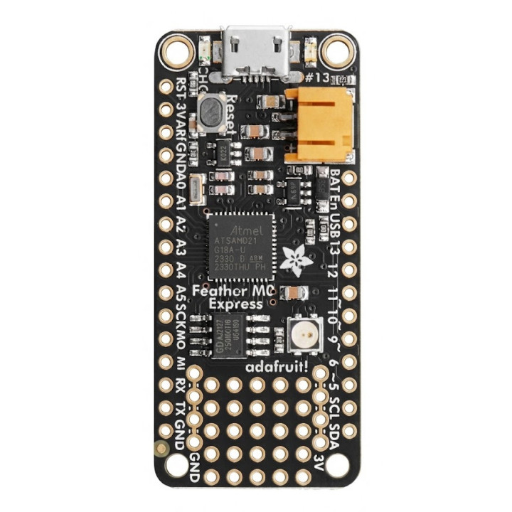 Vue de face du Module Feather M0 Basic Proto