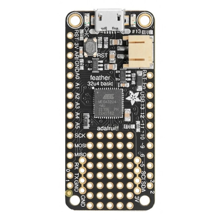 Vue de face du module Feather 32u4 Basic Proto 2771