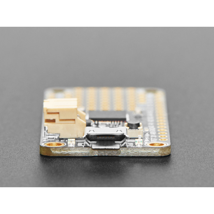 Vue du connecteur du module Feather 32u4 Basic Proto 2771