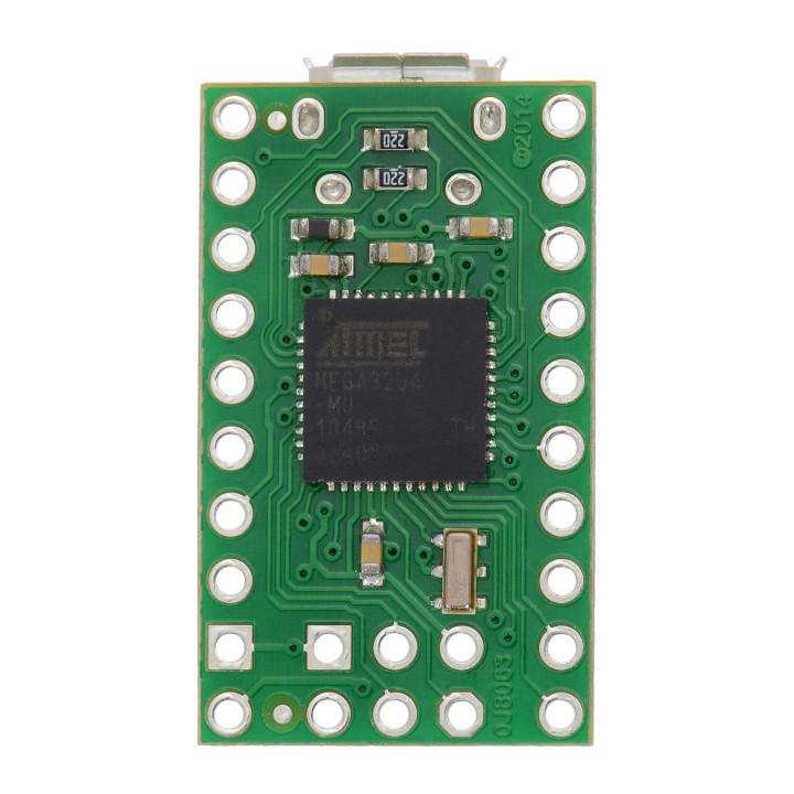 Vue arrière de la carte A-Star 32U4 Micro 3101