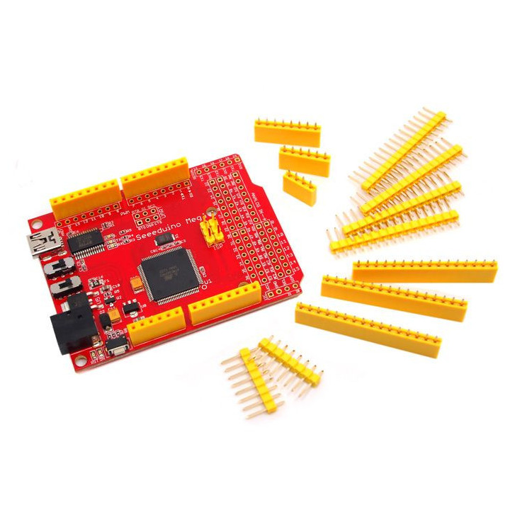 La carte Seeeduino Mega V3 102010007 et ses connecteurs