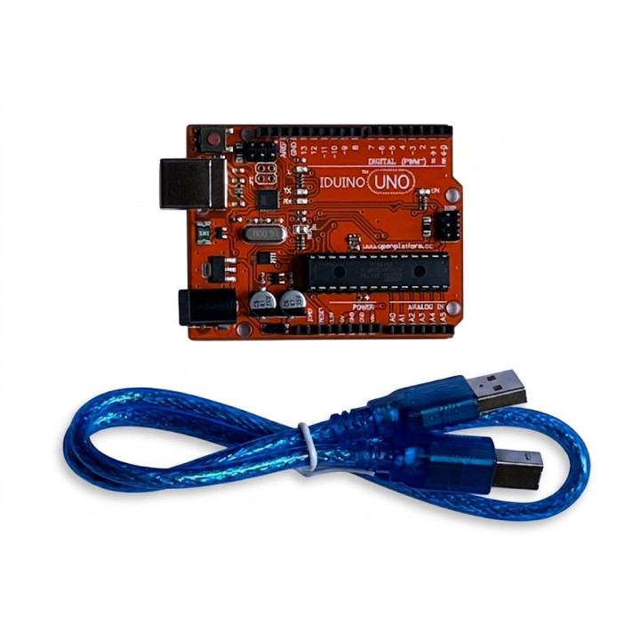 Carte programmable compatible Uno avec son cordon USB