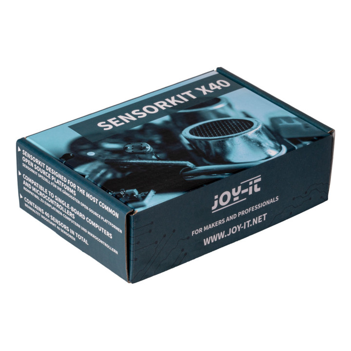 La boite du Kit 40 capteurs SENSX40 pour UNO