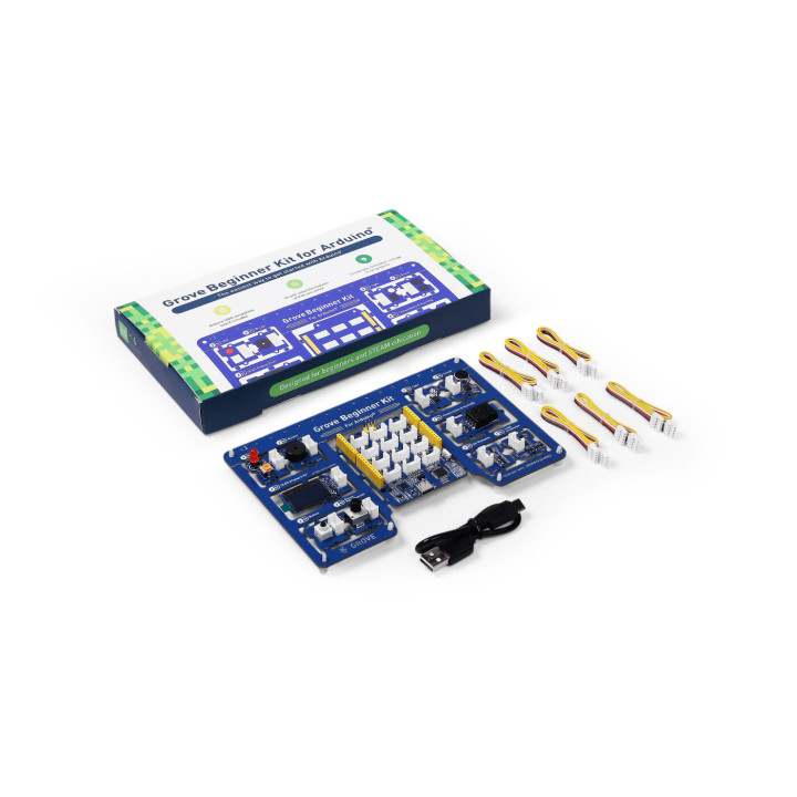 Présentation du Beginner kit Grove compatible Arduino®