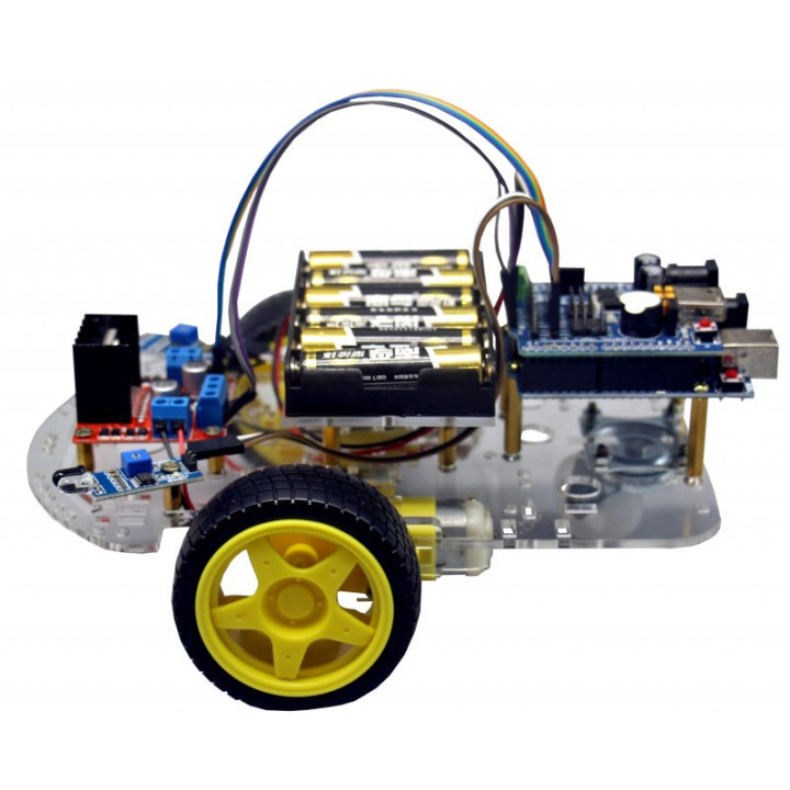 Apperçu du Robot éviteur d'obstacle C-9876 (piles non livrée)